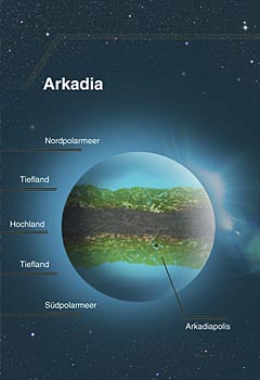 Karte Arkadia - Maria Wohnig
